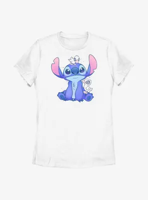 Disney Lilo & Stitch Cute Ducks Womens T-Shirt