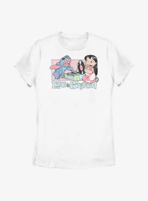 Disney Lilo & Stitch Duo Records Womens T-Shirt
