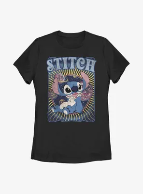 Disney Lilo & Stitch Groovy Womens T-Shirt