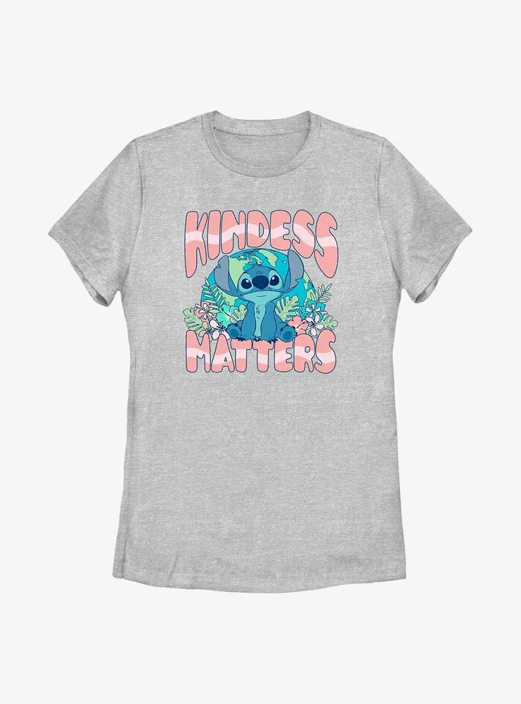 Disney Lilo & Stitch Kindness Matters Womens T-Shirt