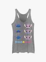 Disney Lilo & Stitch Angel Faces Womens Tank Top