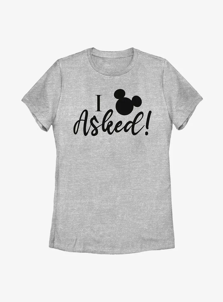 Disney Mickey Mouse I Asked Womens T-Shirt