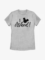 Disney Mickey Mouse I Asked Womens T-Shirt