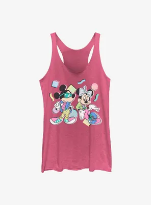 Disney Mickey Mouse 80's Minnie & Womens Tank Top