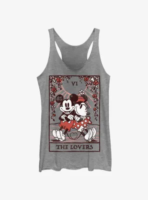 Disney Mickey Mouse The Lovers Womens Tank Top