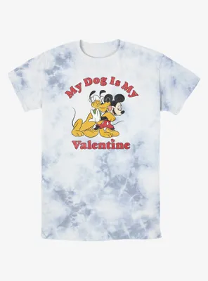 Disney Pluto Love My Dog Tie-Dye T-Shirt