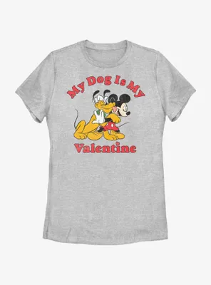 Disney Pluto Love My Dog Womens T-Shirt