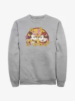 Disney Mickey Mouse & Minnie Spring Bloom Sweatshirt