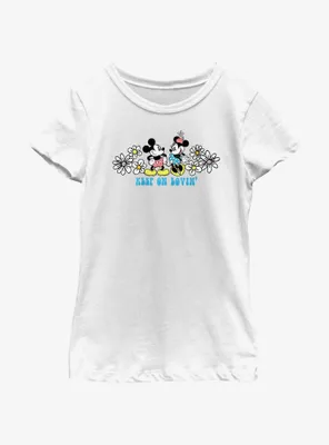 Disney Mickey Mouse Keep On Lovin' Youth Girls T-Shirt