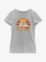 Disney Mickey Mouse & Minnie Spring Bloom Youth Girls T-Shirt