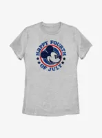 Disney Mickey Mouse Happy Fourth Womens T-Shirt