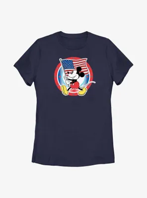 Disney Mickey Mouse Patriotic Womens T-Shirt