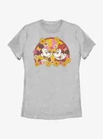 Disney Mickey Mouse & Minnie Spring Bloom Womens T-Shirt