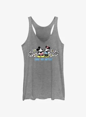 Disney Mickey Mouse Keep On Lovin' Womens Tank Top
