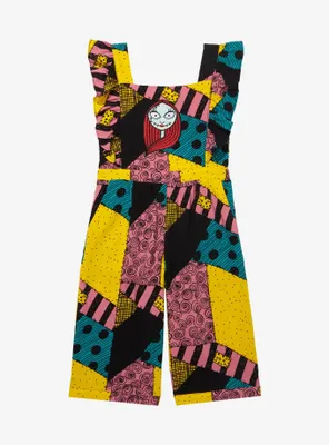Our Universe Disney The Nightmare Before Christmas Sally Pattern Toddler Ruffle Romper - BoxLunch Exclusive