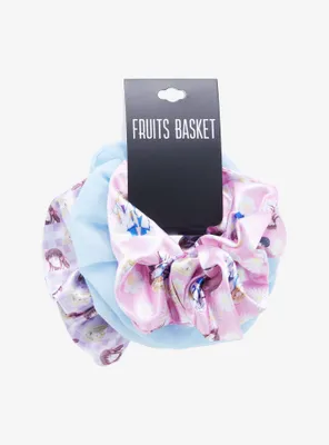 Fruits Basket Tohru & Friends Allover Print Scrunchy Set - BoxLunch Exclusive