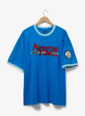 Adventure Time Logo Ringer T-Shirt - BoxLunch Exclusive