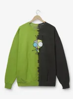 Invader Zim GIR Split Dye Crewneck - BoxLunch Exclusive