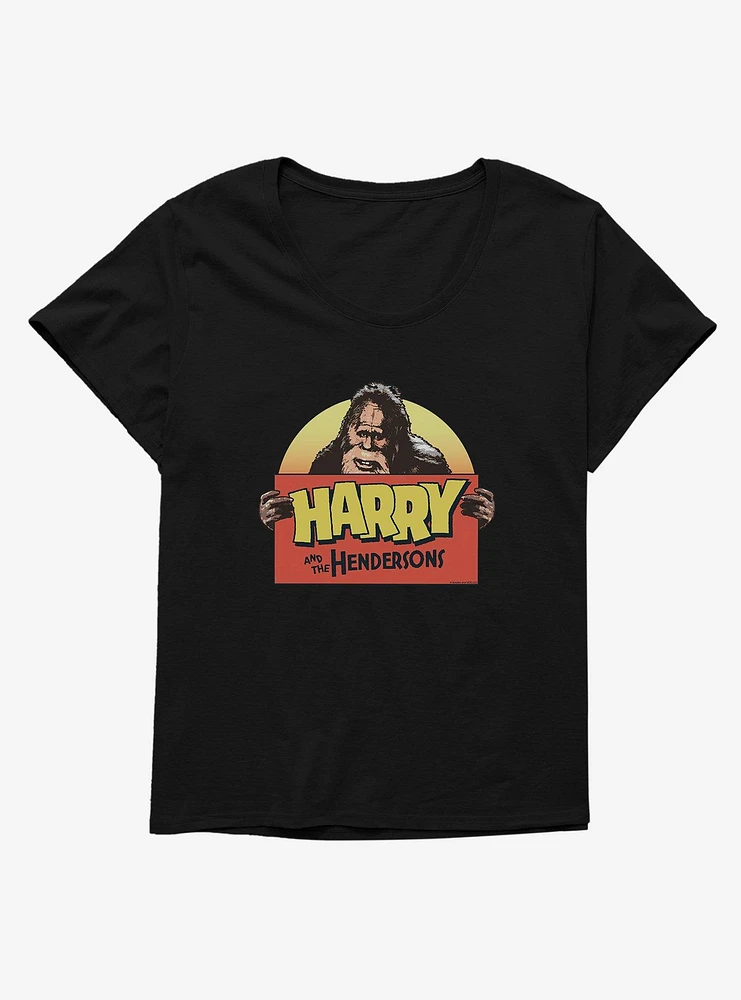 Harry And The Hendersons TV Show Logo Girls T-Shirt Plus