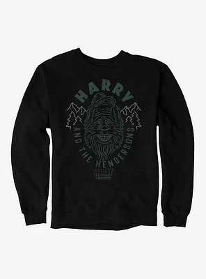 Harry And The Hendersons Line Portrait Sweatshirt