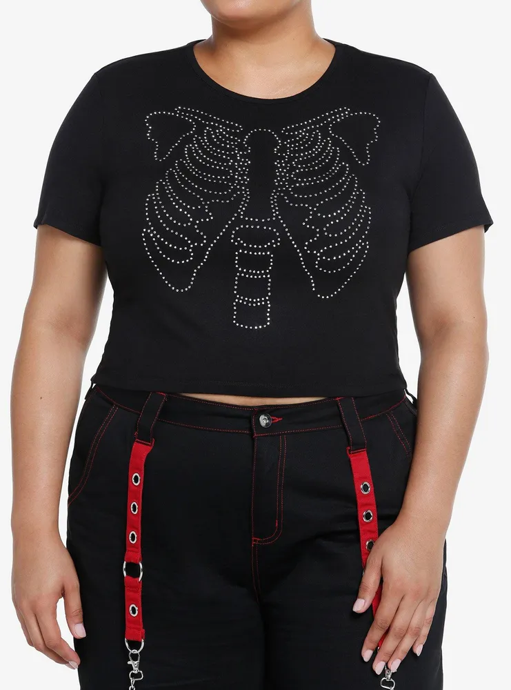 Ribcage Crop Tee