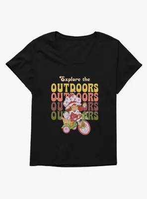 Strawberry Shortcake Explore The Outdoors Womens T-Shirt Plus