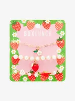 Strawberry Pearl Bracelet Set - BoxLunch Exclusive