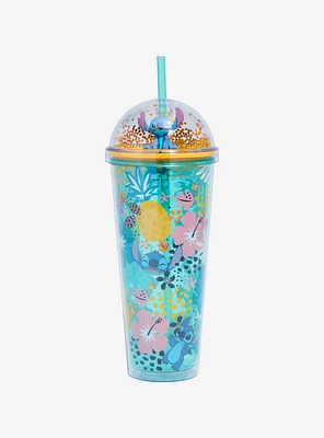 Disney Stitch Tropical Dome Acrylic Travel Cup