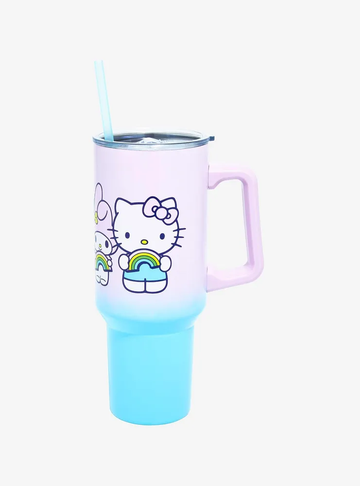 Hello Kitty And Friends Rainbow Ombre Tumbler Travel Cup