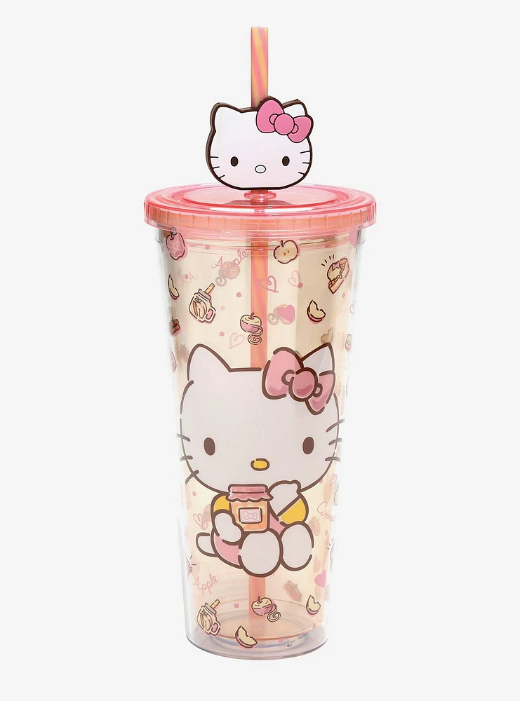 Hello Kitty Apple Acrylic Travel Cup