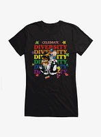 Looney Tunes Celebrate Diversity Girls T-Shirt