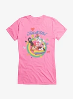 Looney Tunes That's All Folks Pride Girls T-Shirt