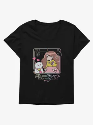 Bee And Puppycat Pretty Patrick Egg Adventure Womens T-Shirt Plus