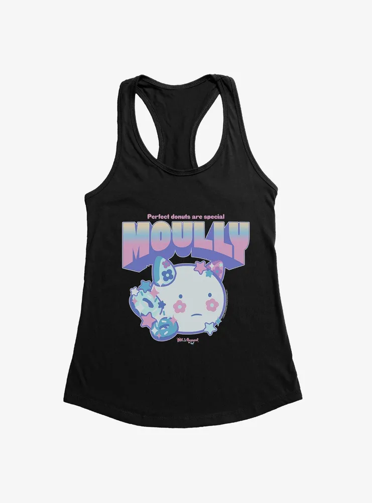 Bee And Puppycat Moully Perfect Donuts Womens Tank Top