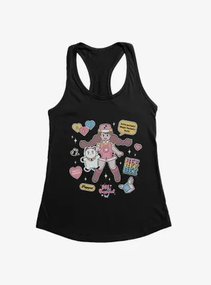Bee And Puppycat Sticker Icons Womens Tank Top