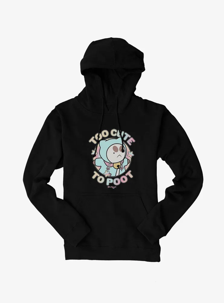 Bee And Puppycat Too Cute To Poot Hoodie