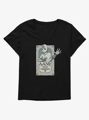 Avatar: The Last Airbender Aang All Connected Womens T-Shirt Plus