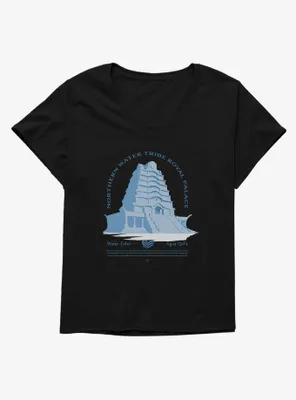 Avatar: The Last Airbender Northern Water Tribe Royal Palace Womens T-Shirt Plus