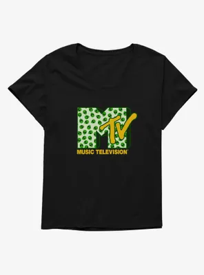 MTV Alien Logo Womens T-Shirt Plus