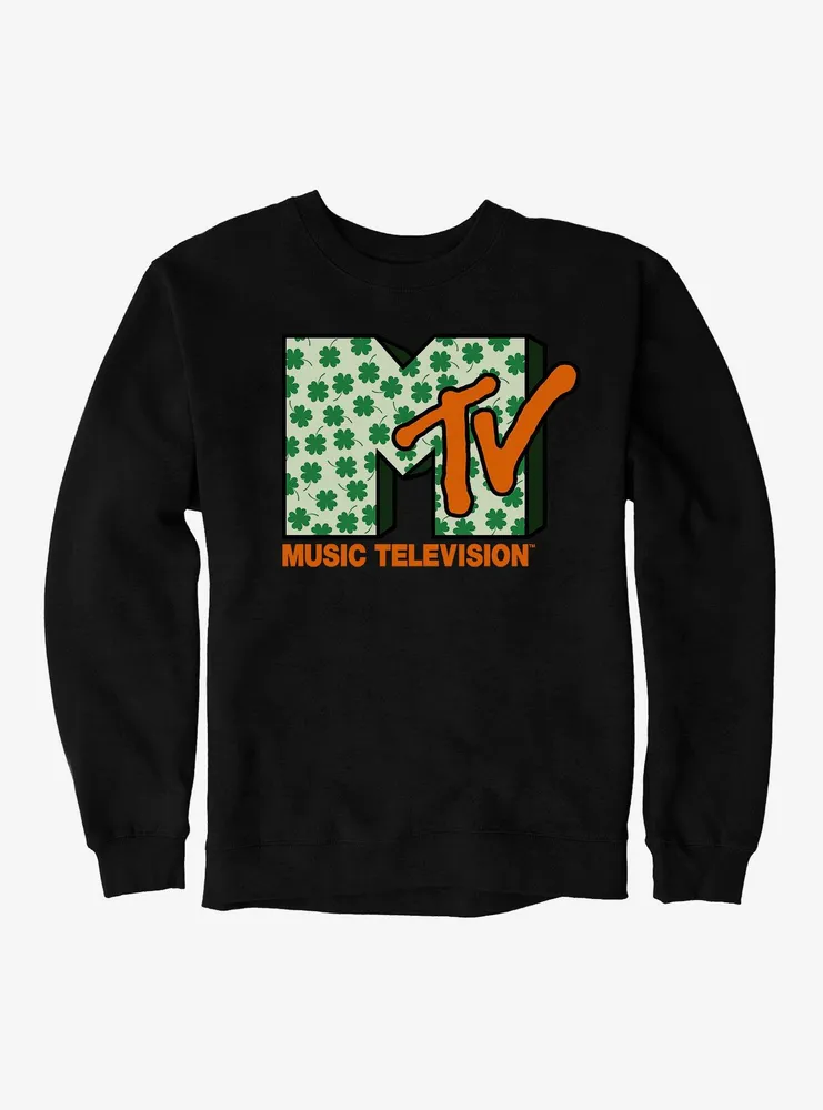 MTV Four Leaf Clover Logo Sweatshirt