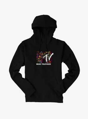 MTV Paint Splatter Logo Hoodie