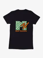 MTV Four Leaf Clover Logo Womens T-Shirt