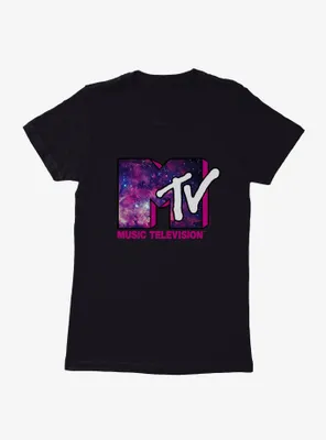MTV Galaxy Logo Womens T-Shirt