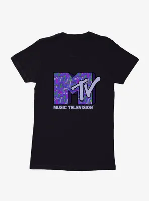 MTV Mushrooms Logo Womens T-Shirt
