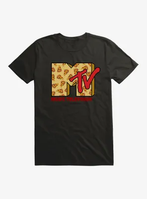 MTV Pizza Logo T-Shirt