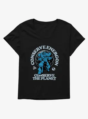Transformers Conserve Energon Womens T-Shirt Plus