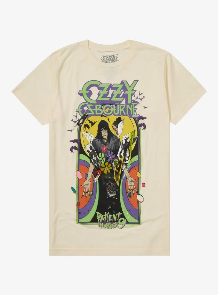 Ozzy Osbourne Patient Number 9 Anime Boyfriend Fit Girls T-Shirt