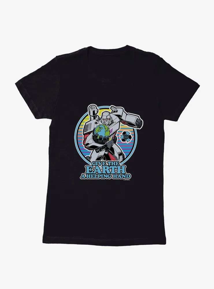 Transformers A Helping Hand Womens T-Shirt