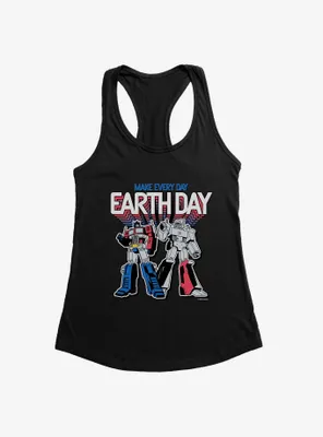 Transformers Earth Day Womens Tank Top