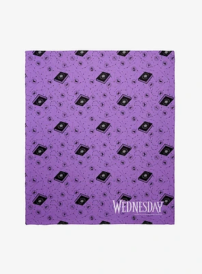 Wednesday Astrology Throw Blanket